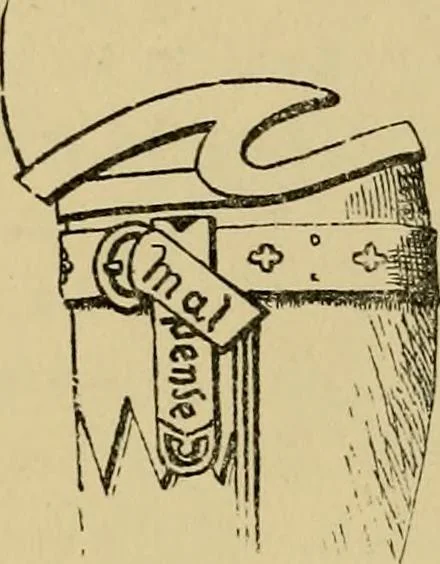 An illustration from Handbook of heraldry : with instructions for tracing pedigrees and deciphering ancient mss. : rules for the appointment of liveries, &c, 1882, leaf 249