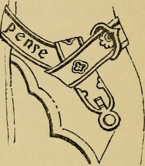 An illustration from Handbook of heraldry : with instructions for tracing pedigrees and deciphering ancient mss. : rules for the appointment of liveries, &c, 1882, leaf 249