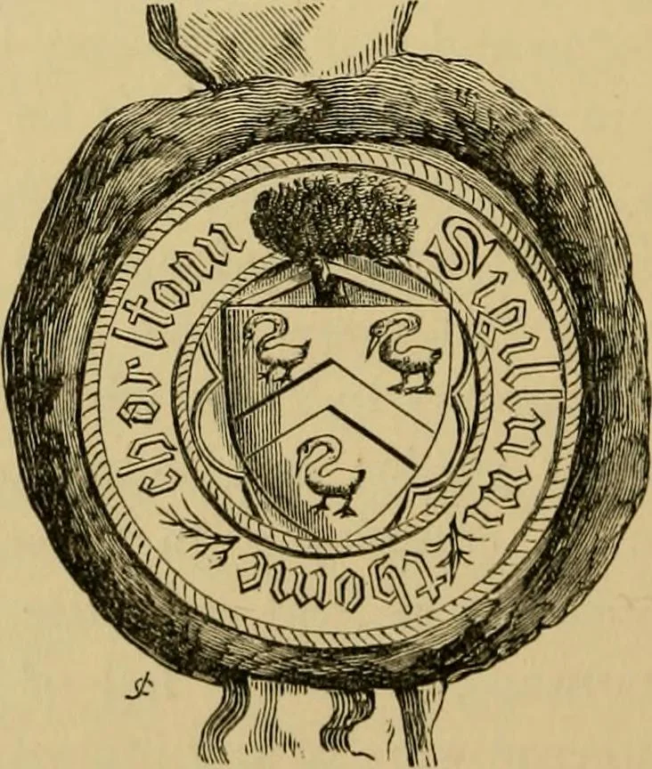 An illustration from Handbook of heraldry : with instructions for tracing pedigrees and deciphering ancient mss. : rules for the appointment of liveries, &c, 1882, leaf 275