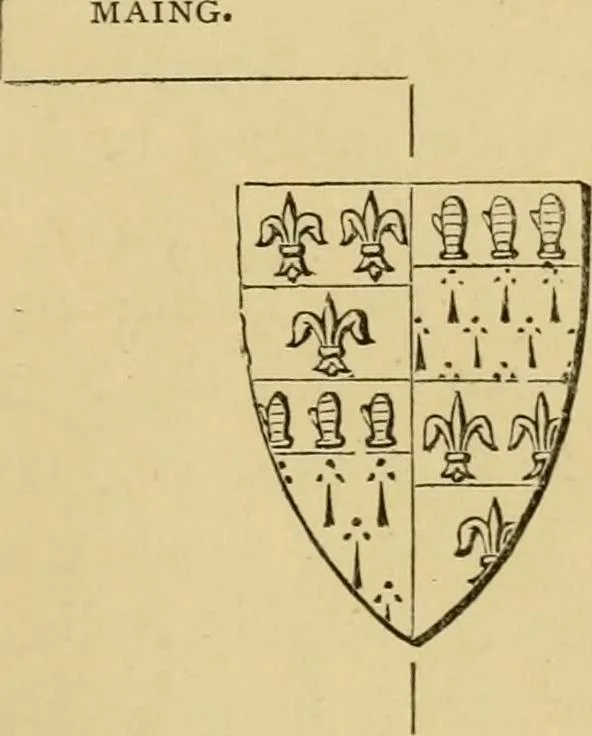 An illustration from Handbook of heraldry : with instructions for tracing pedigrees and deciphering ancient mss. : rules for the appointment of liveries, &c, 1882, leaf 292