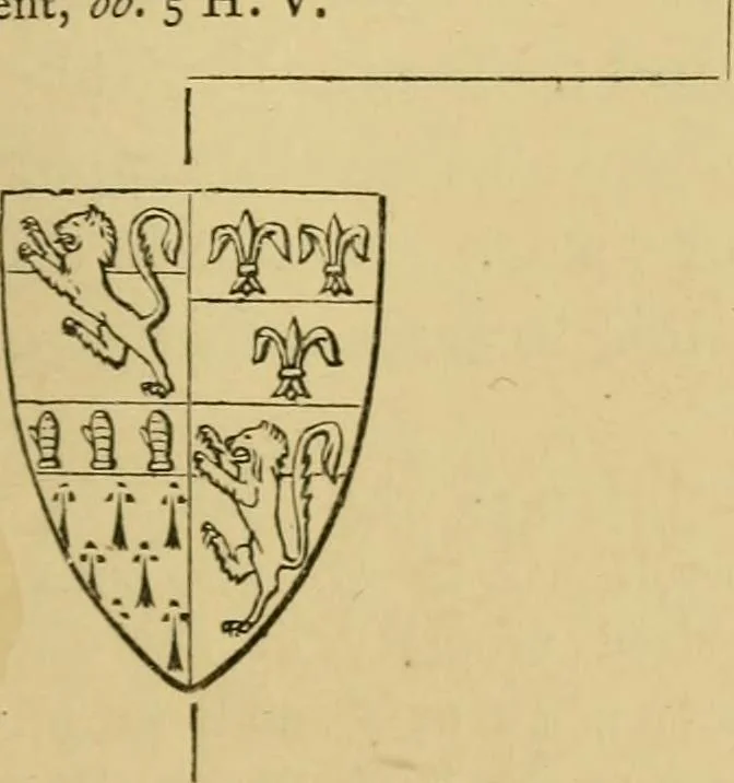 An illustration from Handbook of heraldry : with instructions for tracing pedigrees and deciphering ancient mss. : rules for the appointment of liveries, &c, 1882, leaf 292
