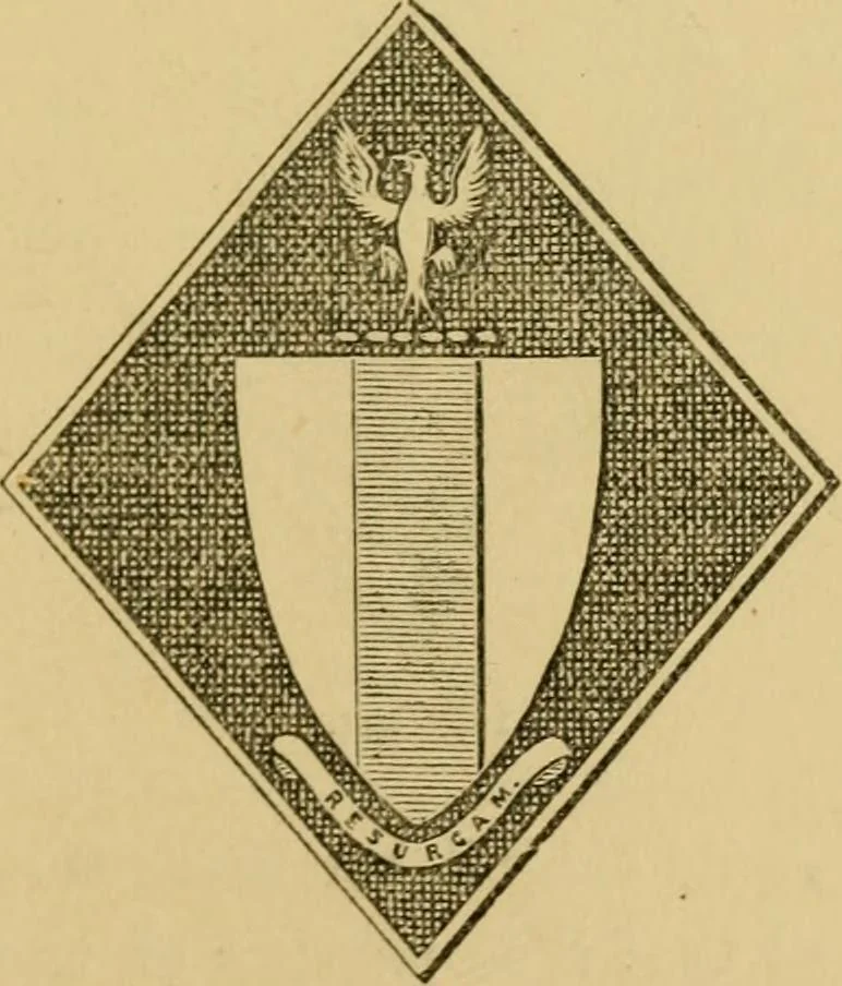 An illustration from Handbook of heraldry : with instructions for tracing pedigrees and deciphering ancient mss. : rules for the appointment of liveries, &c, 1882, leaf 304