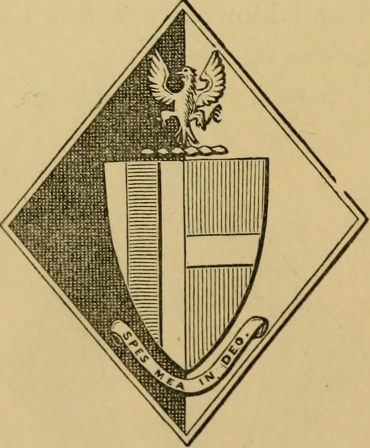 An illustration from Handbook of heraldry : with instructions for tracing pedigrees and deciphering ancient mss. : rules for the appointment of liveries, &c, 1882, leaf 305