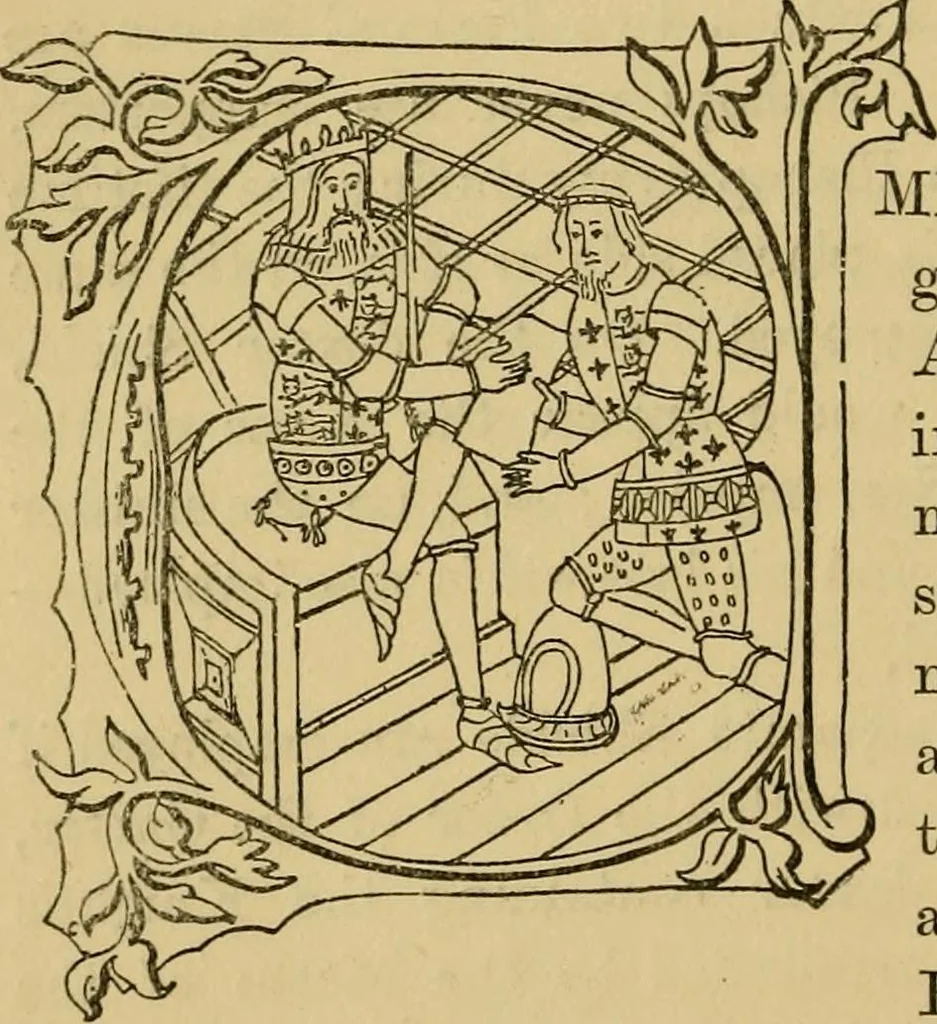 An illustration from Handbook of heraldry : with instructions for tracing pedigrees and deciphering ancient mss. : rules for the appointment of liveries, &c, 1882, leaf 307