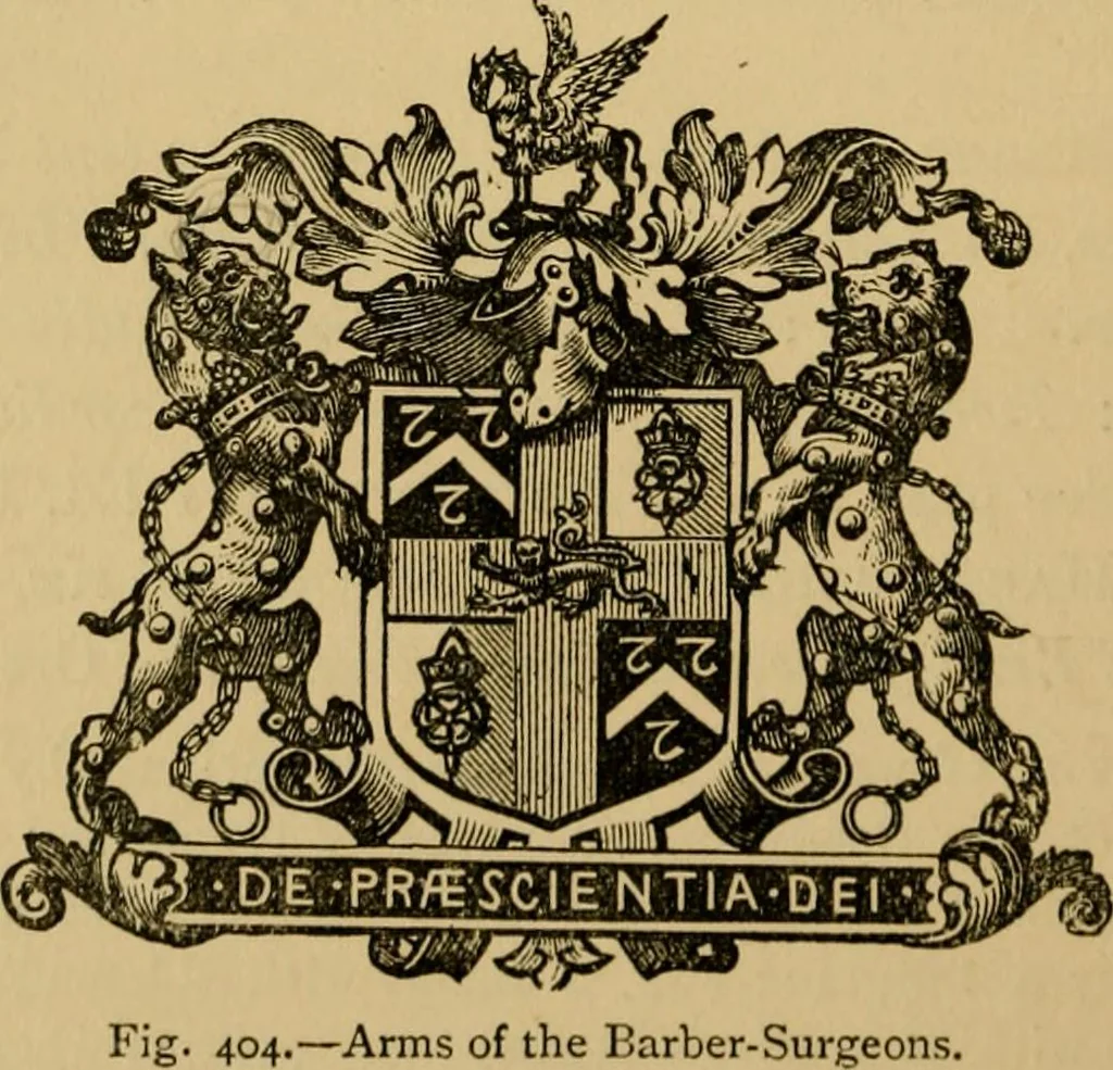 An illustration from Handbook of heraldry : with instructions for tracing pedigrees and deciphering ancient mss. : rules for the appointment of liveries, &c, 1882, leaf 347