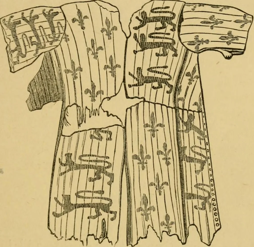 An illustration from Handbook of heraldry : with instructions for tracing pedigrees and deciphering ancient mss. : rules for the appointment of liveries, &c, 1882, leaf 46