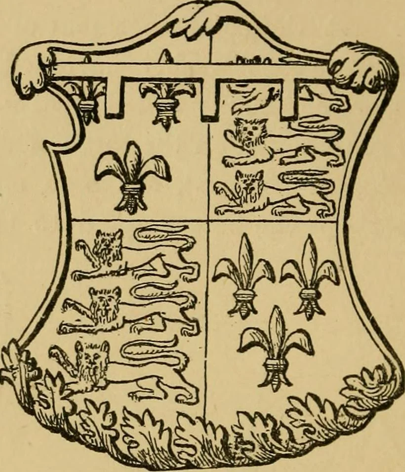 An illustration from Handbook of heraldry : with instructions for tracing pedigrees and deciphering ancient mss. : rules for the appointment of liveries, &c, 1882, leaf 49
