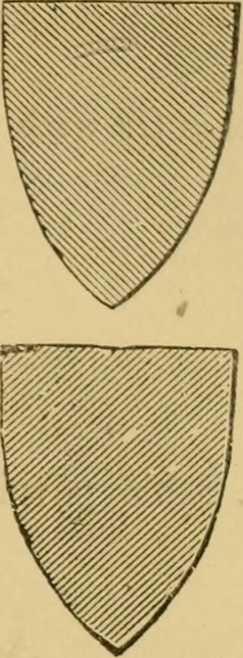 An illustration from Handbook of heraldry : with instructions for tracing pedigrees and deciphering ancient mss. : rules for the appointment of liveries, &c, 1882, leaf 58