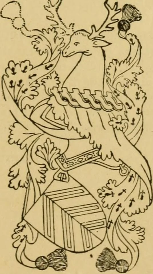 An illustration from Handbook of heraldry : with instructions for tracing pedigrees and deciphering ancient mss. : rules for the appointment of liveries, &c, 1882, leaf 6