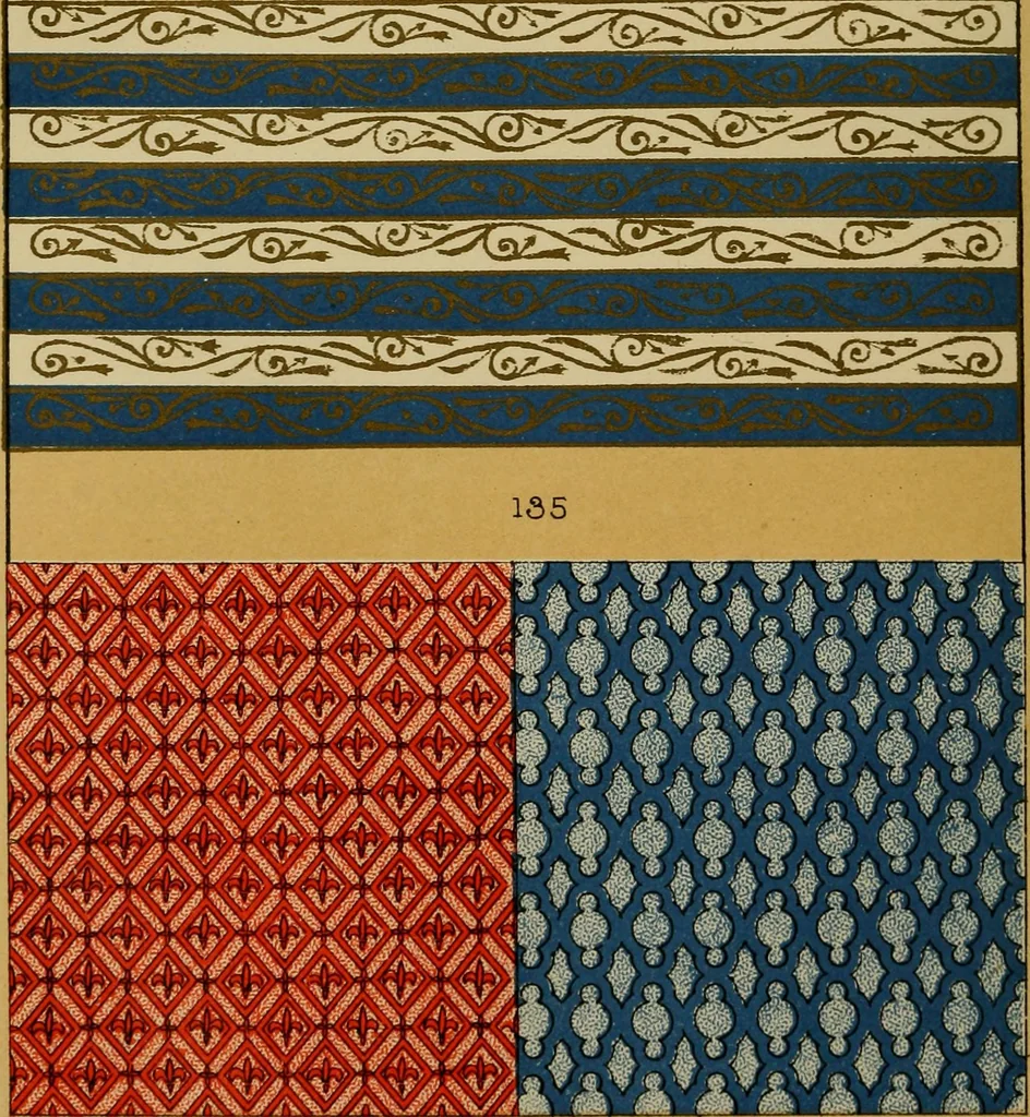 An illustration from Handbook of heraldry : with instructions for tracing pedigrees and deciphering ancient mss. : rules for the appointment of liveries, &c, 1882, leaf 85