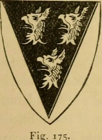 An illustration from Handbook of heraldry : with instructions for tracing pedigrees and deciphering ancient mss. : rules for the appointment of liveries, &c, 1882, leaf 94