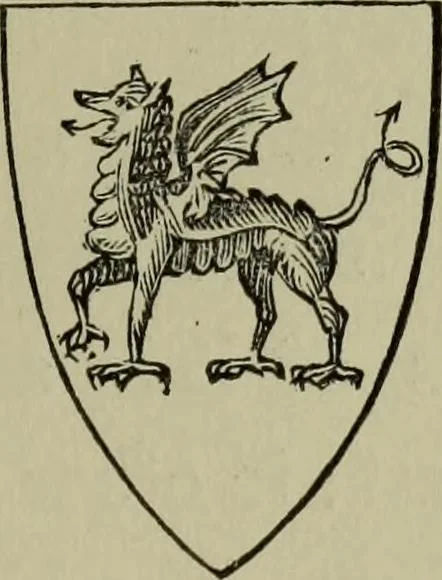 An illustration from The handbook of heraldry : with instructions for tracing pedigrees and deciphering ancient mss., also, rules for the appointment of liveries, etc. etc., 1869, leaf 100