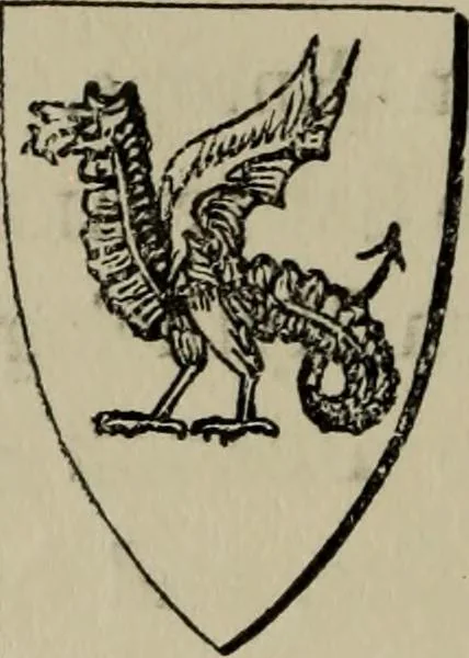 An illustration from The handbook of heraldry : with instructions for tracing pedigrees and deciphering ancient mss., also, rules for the appointment of liveries, etc. etc., 1869, leaf 101