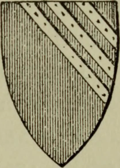An illustration from The handbook of heraldry : with instructions for tracing pedigrees and deciphering ancient mss., also, rules for the appointment of liveries, etc. etc., 1869, leaf 124