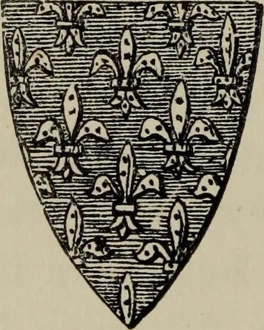 An illustration from The handbook of heraldry : with instructions for tracing pedigrees and deciphering ancient mss., also, rules for the appointment of liveries, etc. etc., 1869, leaf 127