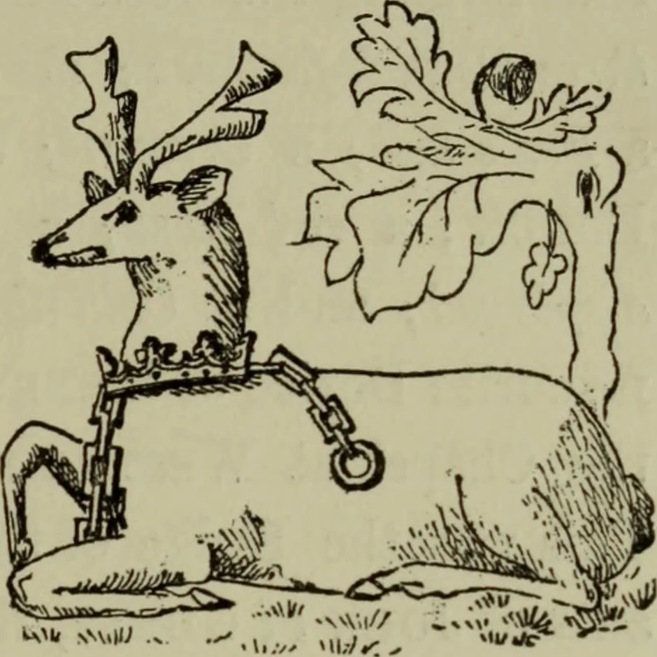 An illustration from The handbook of heraldry : with instructions for tracing pedigrees and deciphering ancient mss., also, rules for the appointment of liveries, etc. etc., 1869, leaf 130