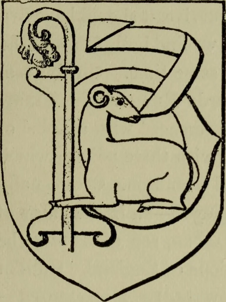 An illustration from The handbook of heraldry : with instructions for tracing pedigrees and deciphering ancient mss., also, rules for the appointment of liveries, etc. etc., 1869, leaf 144