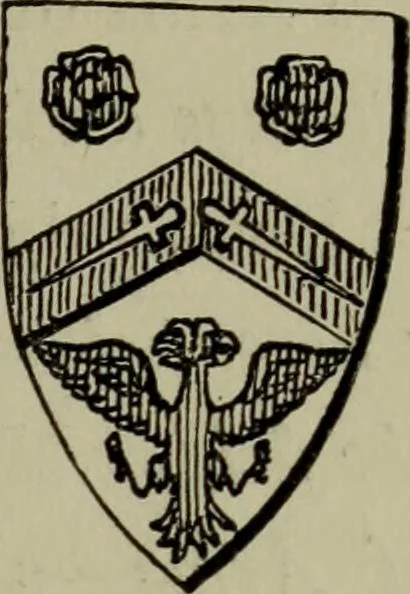 An illustration from The handbook of heraldry : with instructions for tracing pedigrees and deciphering ancient mss., also, rules for the appointment of liveries, etc. etc., 1869, leaf 154