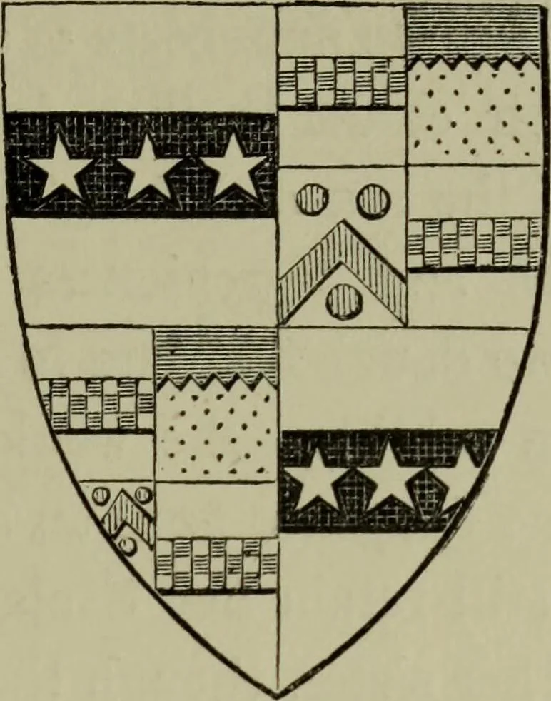 An illustration from The handbook of heraldry : with instructions for tracing pedigrees and deciphering ancient mss., also, rules for the appointment of liveries, etc. etc., 1869, leaf 162