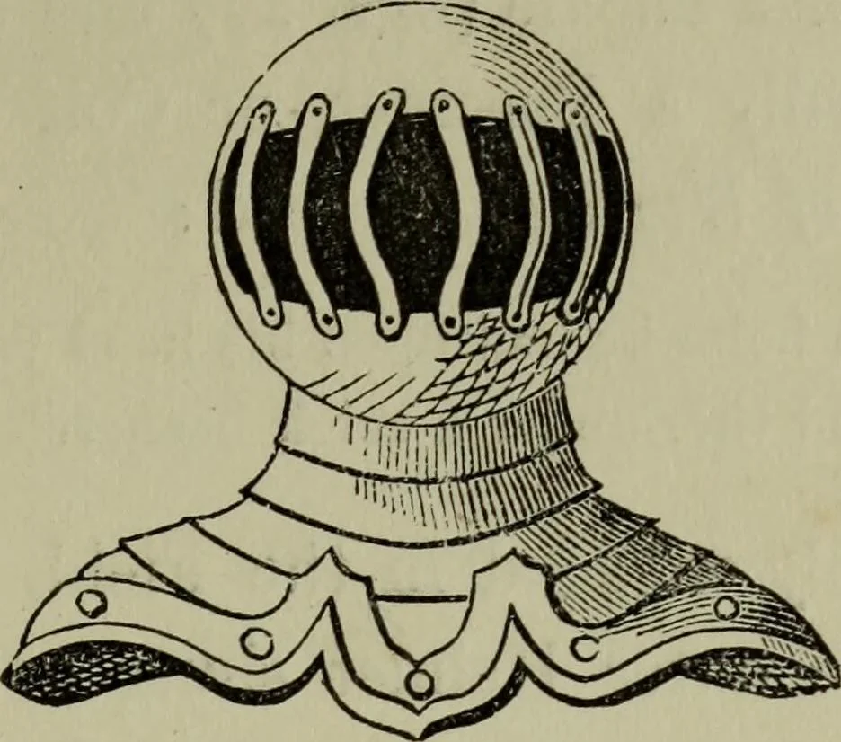 An illustration from The handbook of heraldry : with instructions for tracing pedigrees and deciphering ancient mss., also, rules for the appointment of liveries, etc. etc., 1869, leaf 176