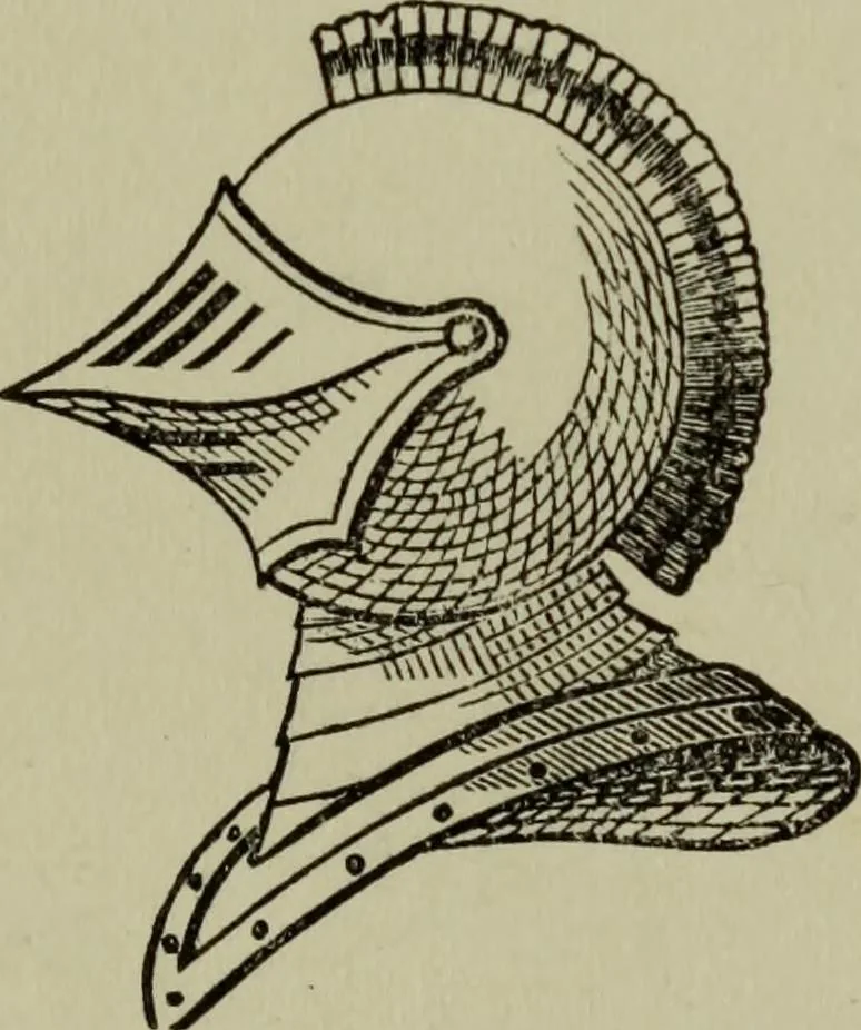 An illustration from The handbook of heraldry : with instructions for tracing pedigrees and deciphering ancient mss., also, rules for the appointment of liveries, etc. etc., 1869, leaf 176