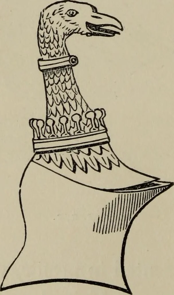 An illustration from The handbook of heraldry : with instructions for tracing pedigrees and deciphering ancient mss., also, rules for the appointment of liveries, etc. etc., 1869, leaf 177