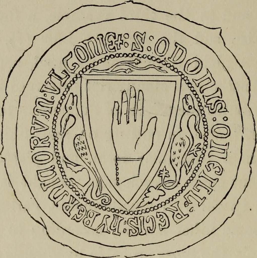 An illustration from The handbook of heraldry : with instructions for tracing pedigrees and deciphering ancient mss., also, rules for the appointment of liveries, etc. etc., 1869, leaf 185