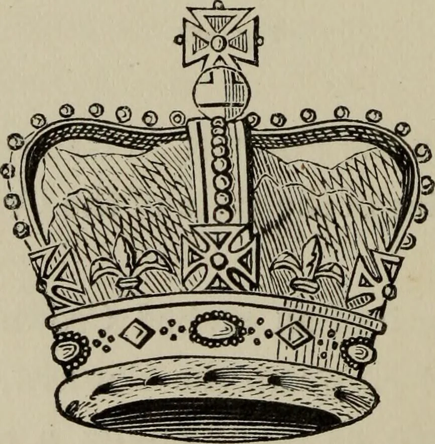 An illustration from The handbook of heraldry : with instructions for tracing pedigrees and deciphering ancient mss., also, rules for the appointment of liveries, etc. etc., 1869, leaf 233