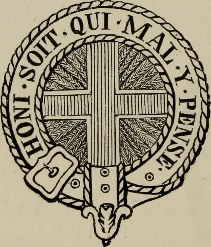 An illustration from The handbook of heraldry : with instructions for tracing pedigrees and deciphering ancient mss., also, rules for the appointment of liveries, etc. etc., 1869, leaf 237