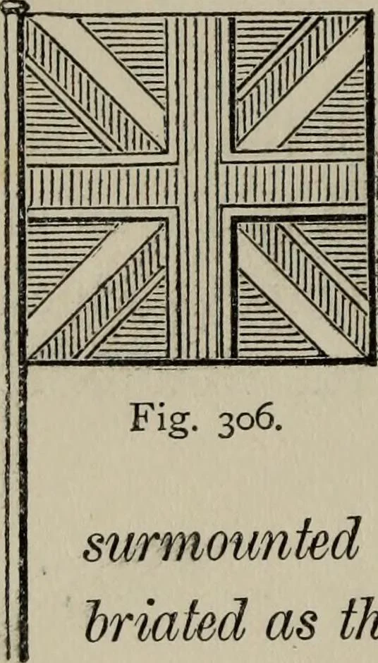 An illustration from The handbook of heraldry : with instructions for tracing pedigrees and deciphering ancient mss., also, rules for the appointment of liveries, etc. etc., 1869, leaf 269
