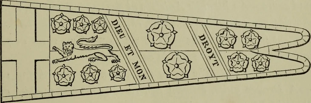 An illustration from The handbook of heraldry : with instructions for tracing pedigrees and deciphering ancient mss., also, rules for the appointment of liveries, etc. etc., 1869, leaf 272