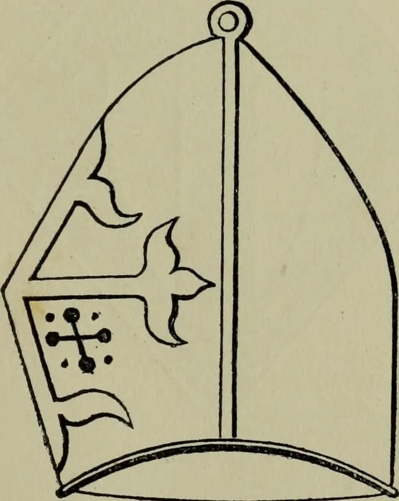 An illustration from The handbook of heraldry : with instructions for tracing pedigrees and deciphering ancient mss., also, rules for the appointment of liveries, etc. etc., 1869, leaf 294