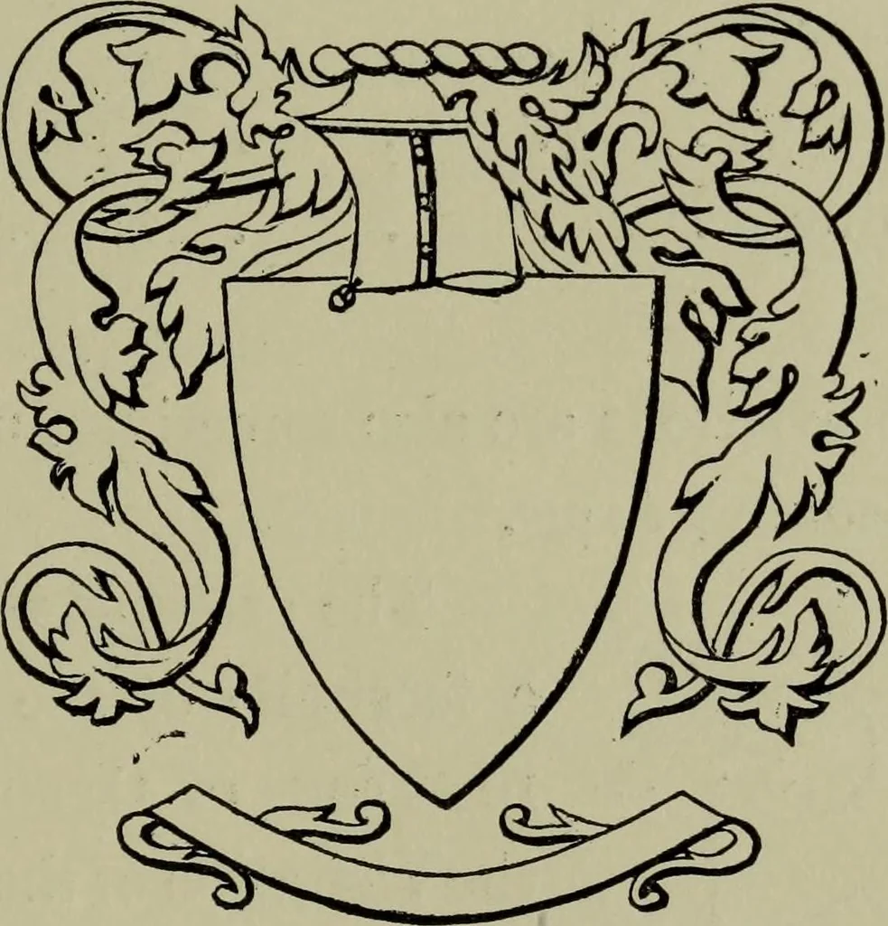 An illustration from The handbook of heraldry : with instructions for tracing pedigrees and deciphering ancient mss., also, rules for the appointment of liveries, etc. etc., 1869, leaf 300