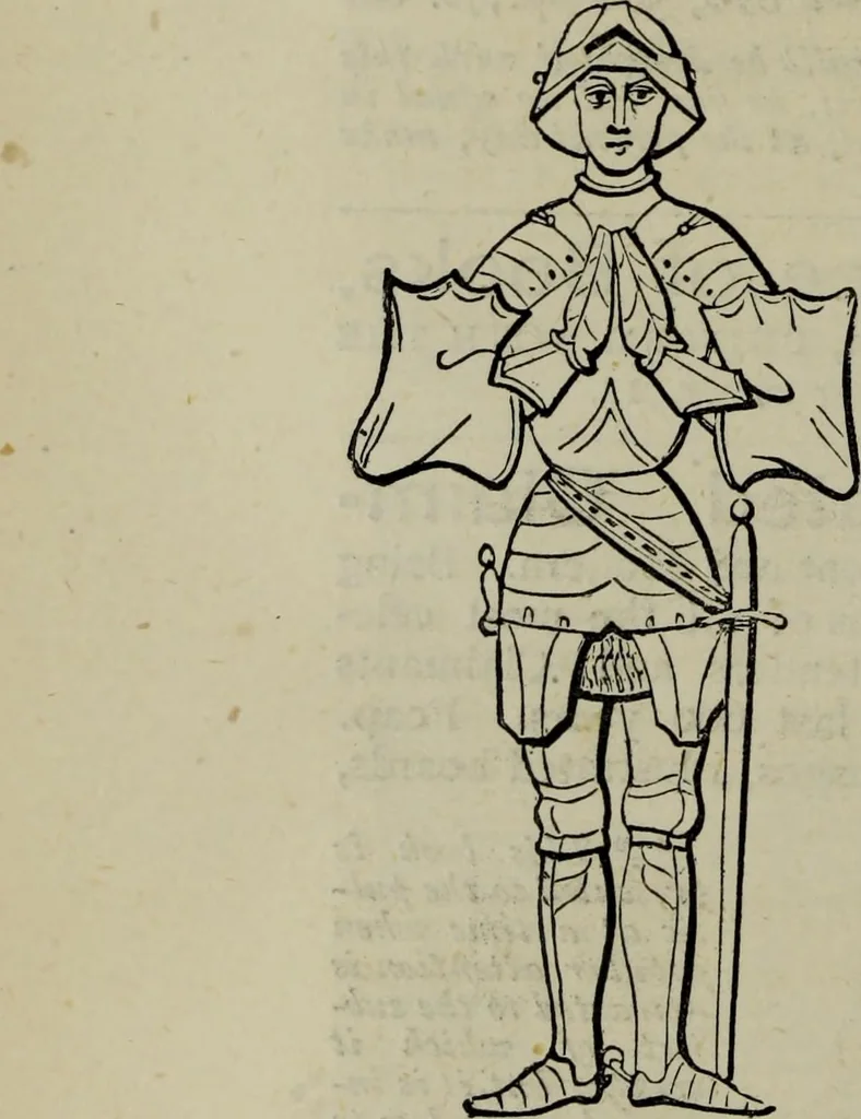 An illustration from The handbook of heraldry : with instructions for tracing pedigrees and deciphering ancient mss., also, rules for the appointment of liveries, etc. etc., 1869, leaf 371