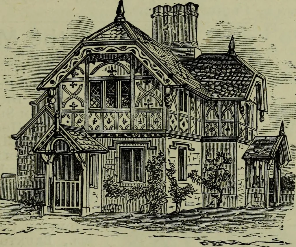 An illustration from The handbook of heraldry : with instructions for tracing pedigrees and deciphering ancient mss., also, rules for the appointment of liveries, etc. etc., 1869, leaf 378