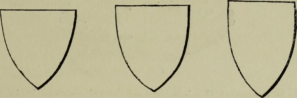 An illustration from The handbook of heraldry : with instructions for tracing pedigrees and deciphering ancient mss., also, rules for the appointment of liveries, etc. etc., 1869, leaf 46