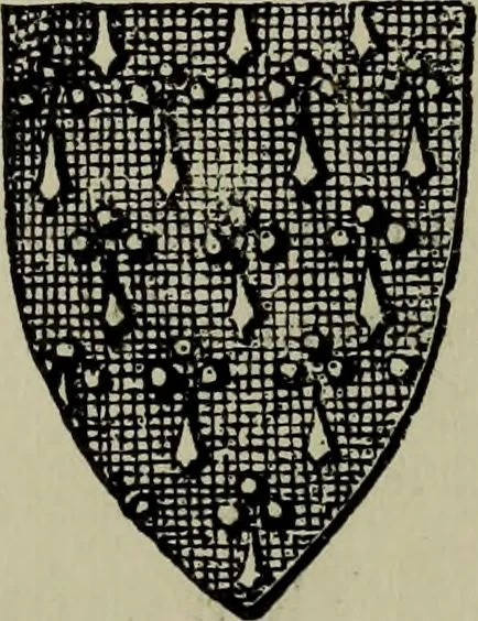 An illustration from The handbook of heraldry : with instructions for tracing pedigrees and deciphering ancient mss., also, rules for the appointment of liveries, etc. etc., 1869, leaf 56