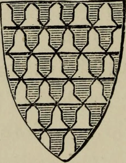 An illustration from The handbook of heraldry : with instructions for tracing pedigrees and deciphering ancient mss., also, rules for the appointment of liveries, etc. etc., 1869, leaf 57