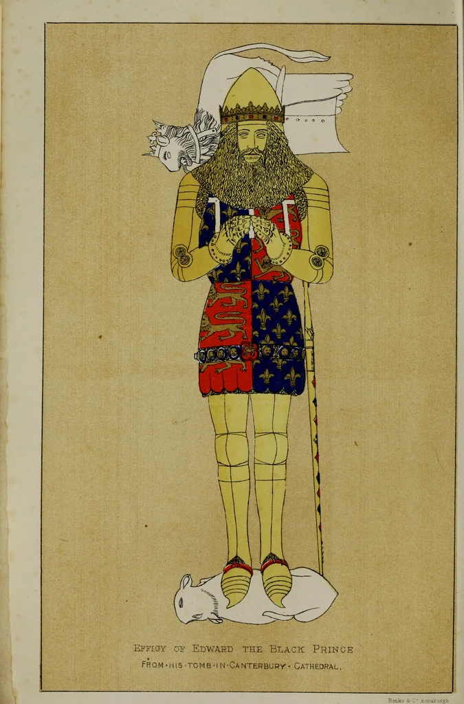 An illustration from The handbook of heraldry : with instructions for tracing pedigrees and deciphering ancient mss., also, rules for the appointment of liveries, etc. etc., 1869, leaf 7