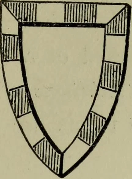 An illustration from The handbook of heraldry : with instructions for tracing pedigrees and deciphering ancient mss., also, rules for the appointment of liveries, etc. etc., 1869, leaf 70
