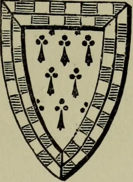An illustration from The handbook of heraldry : with instructions for tracing pedigrees and deciphering ancient mss., also, rules for the appointment of liveries, etc. etc., 1869, leaf 70
