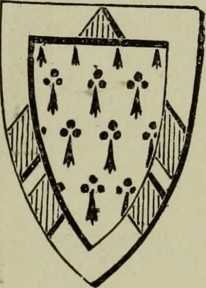 An illustration from The handbook of heraldry : with instructions for tracing pedigrees and deciphering ancient mss., also, rules for the appointment of liveries, etc. etc., 1869, leaf 70