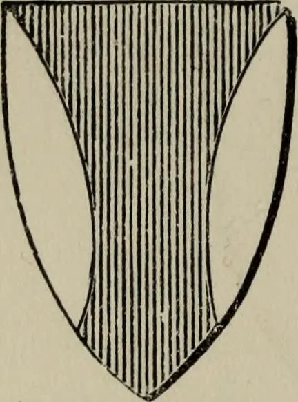 An illustration from The handbook of heraldry : with instructions for tracing pedigrees and deciphering ancient mss., also, rules for the appointment of liveries, etc. etc., 1869, leaf 73