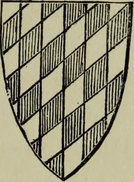 An illustration from The handbook of heraldry : with instructions for tracing pedigrees and deciphering ancient mss., also, rules for the appointment of liveries, etc. etc., 1869, leaf 78