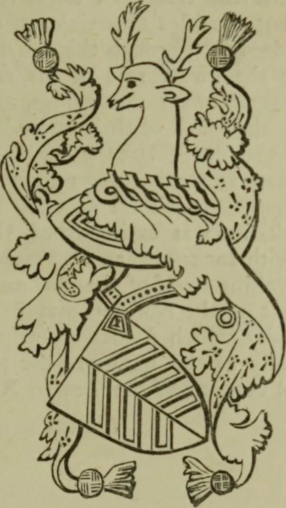 An illustration from The handbook of heraldry : with instructions for tracing pedigrees and deciphering ancient mss., also, rules for the appointment of liveries, etc. etc., 1869, leaf 8