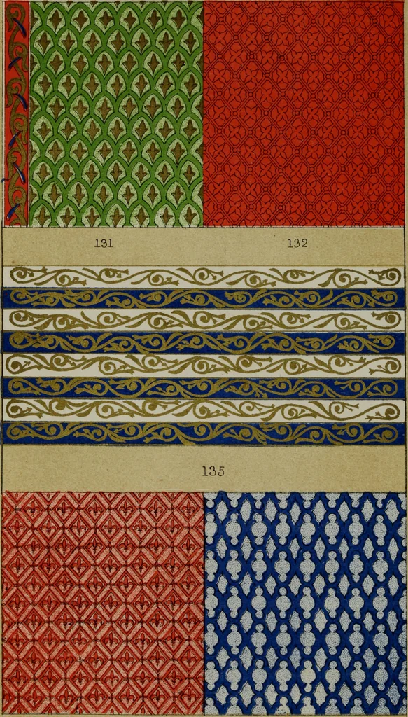 An illustration from The handbook of heraldry : with instructions for tracing pedigrees and deciphering ancient mss., also, rules for the appointment of liveries, etc. etc., 1869, leaf 81