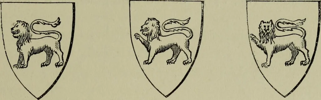 An illustration from The handbook of heraldry : with instructions for tracing pedigrees and deciphering ancient mss., also, rules for the appointment of liveries, etc. etc., 1869, leaf 86