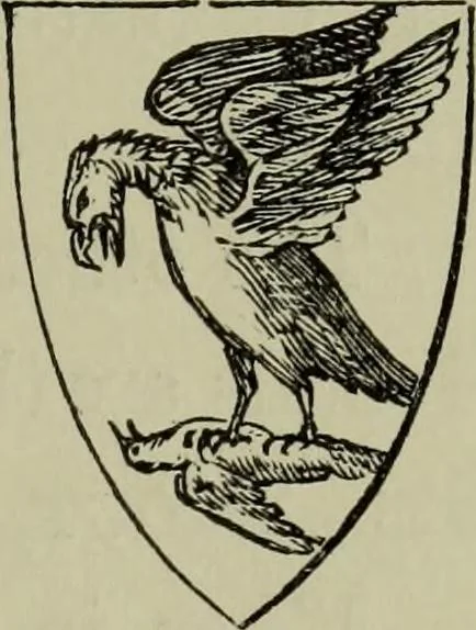 An illustration from The handbook of heraldry : with instructions for tracing pedigrees and deciphering ancient mss., also, rules for the appointment of liveries, etc. etc., 1869, leaf 96