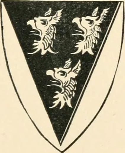 An illustration from Handbook of heraldry, with instructions for tracing pedigrees and deciphering ancient mss., rules for the appointment of liveries, &c., 1893, leaf 101