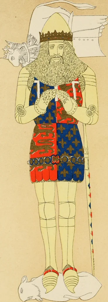 An illustration from Handbook of heraldry, with instructions for tracing pedigrees and deciphering ancient mss., rules for the appointment of liveries, &c., 1893, leaf 12